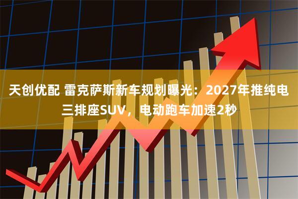 天创优配 雷克萨斯新车规划曝光：2027年推纯电三排座SUV，电动跑车加速2秒